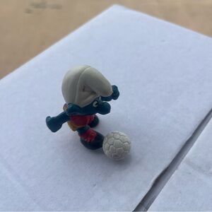 Colorful Soccer Action Figure